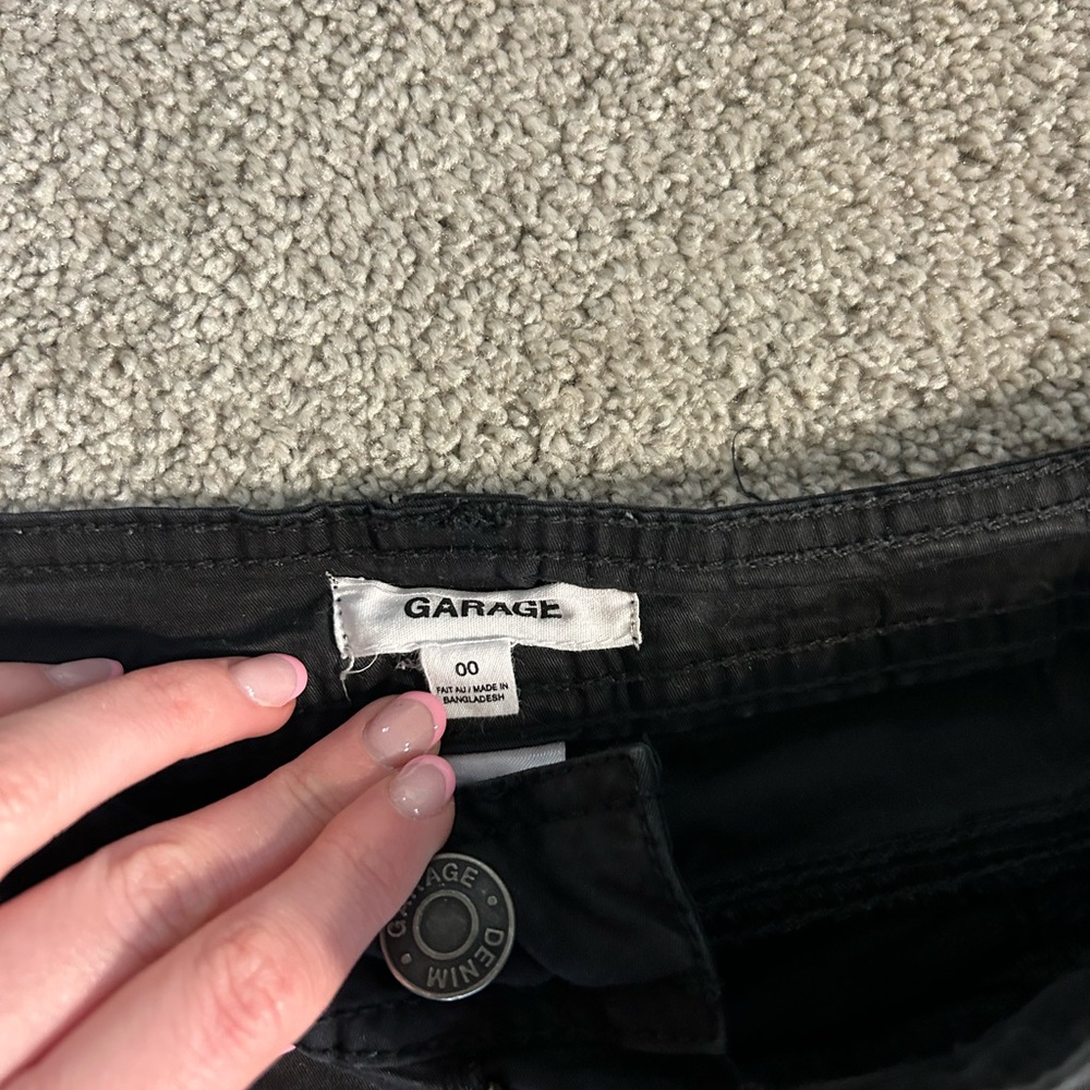 Black Cargo Pants - Picture 4 of 4